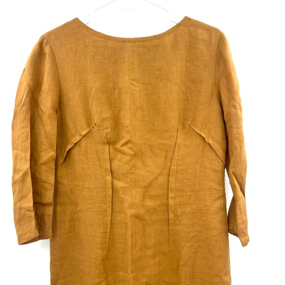 NWT The Shudio Shop Linen Amber Maxi Dress Women's Medium - Picture 2 of 8